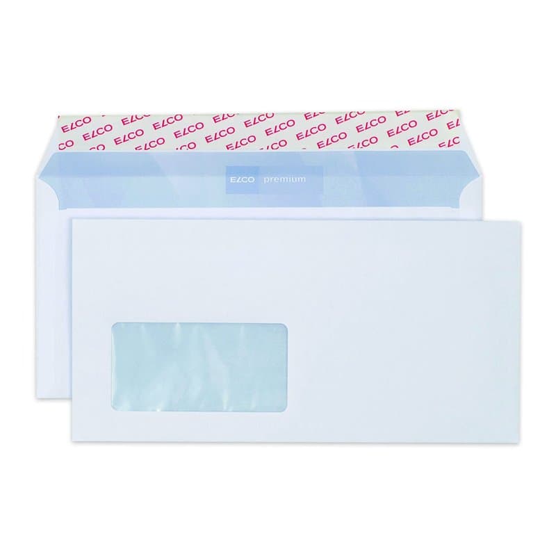 Elco 30779 Enveloppes à fenêtre Blanc - Image 1