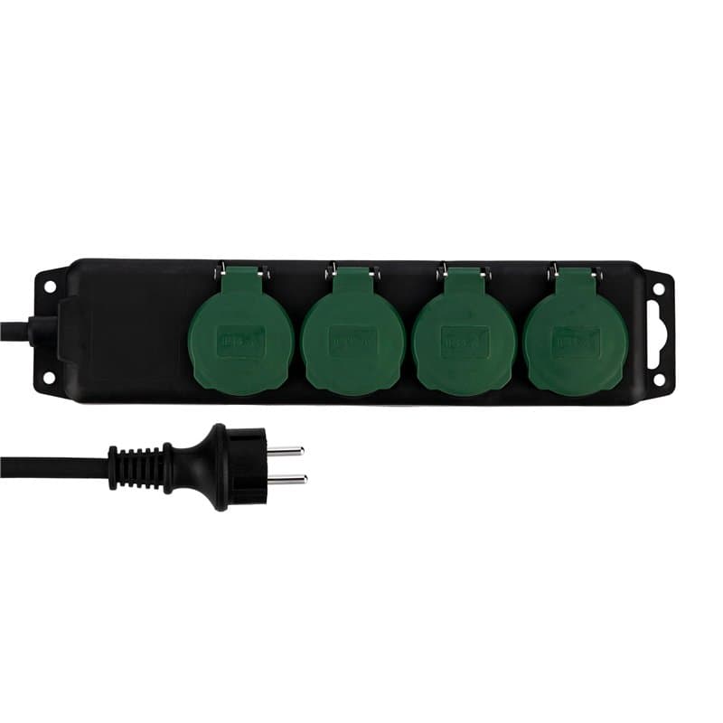 REV Bloc multiprise 4x IP44 1,4m - Image 1