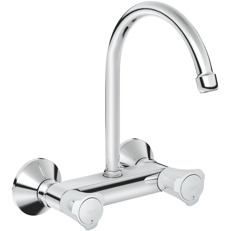 Grohe 31191001 Évier de Cuisine Mural, Bec haut, Chrome - Image 1