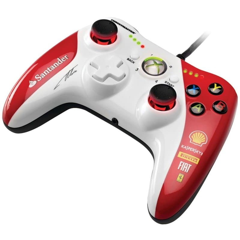 Manette pour Xbox 360/PC - GPX Lightback Ferrari edition - Image 1