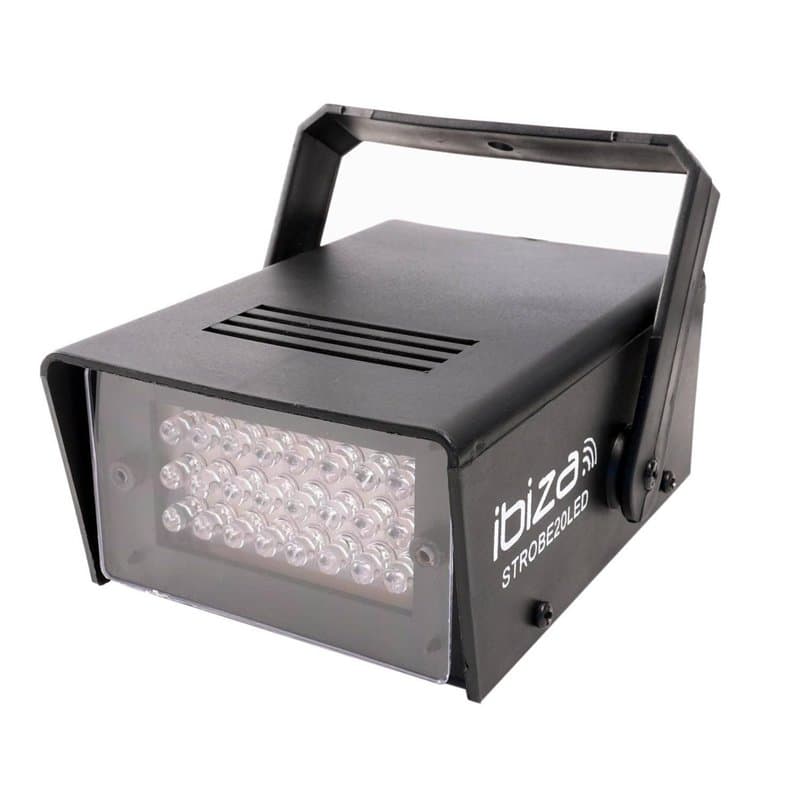 Ibiza STROBE20LED Stroboscope Noir - Image 1