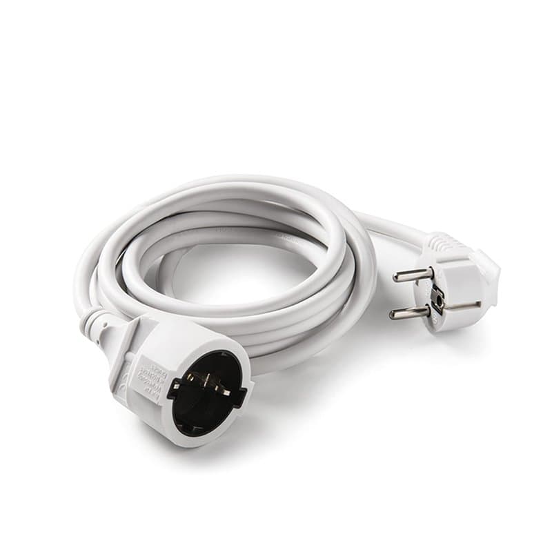 FAMATEL 2982 – Rallonge 16 A 3 x 1,5 Blanc 2 m - Image 1