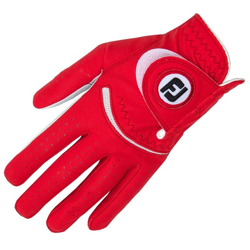 FootJoy Fj Spectrum Gant de Golf Femmes, Red, L - Image 1