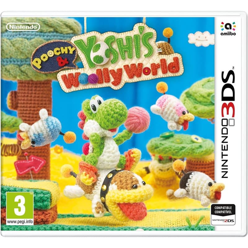 Poochy & Yoshis Woolly World Nintendo 3DS - Image 1