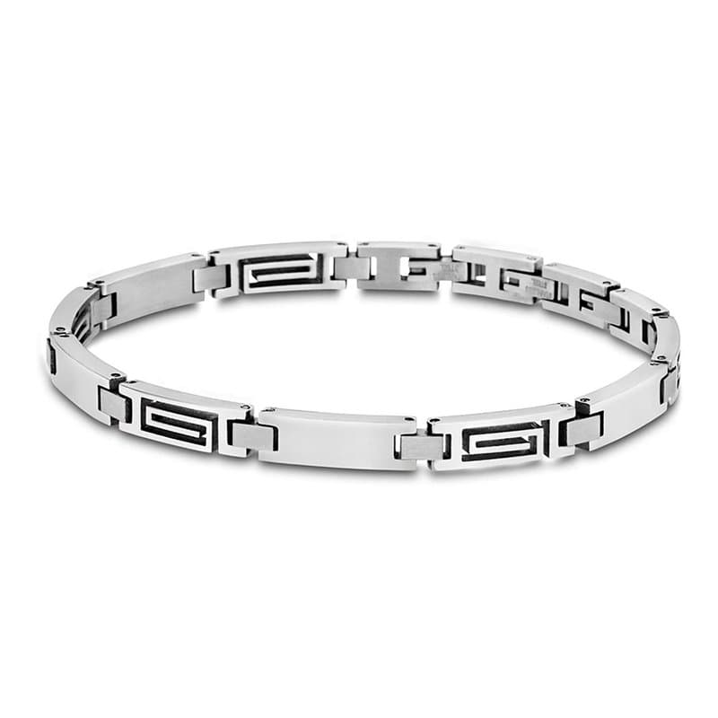 LOTUS STYLE Bracelet Homme Acier Noir LS1798-2/1 - Image 1