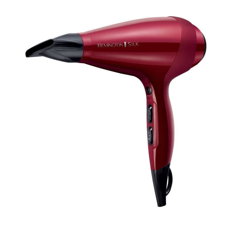 Seche-Cheveux Remington AC9096 Silk Ionique Grille Céramique Protéine de Soie, Moteur AC Professionnel, Fonction turbo 2400W - Image 1