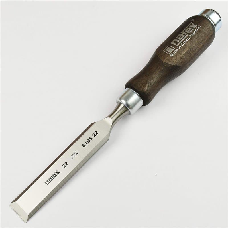 Narex Ciseaux à Bois - Plat avec Sombre Griff - 22 mm - Image 1