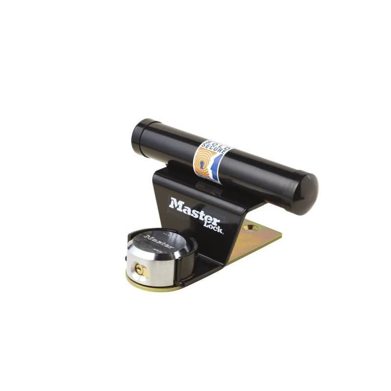 Antivol pour porte de garage basculante - Master Lock - Barre de sécurité en acier - Cylindre a 6 goupilles - Image 1