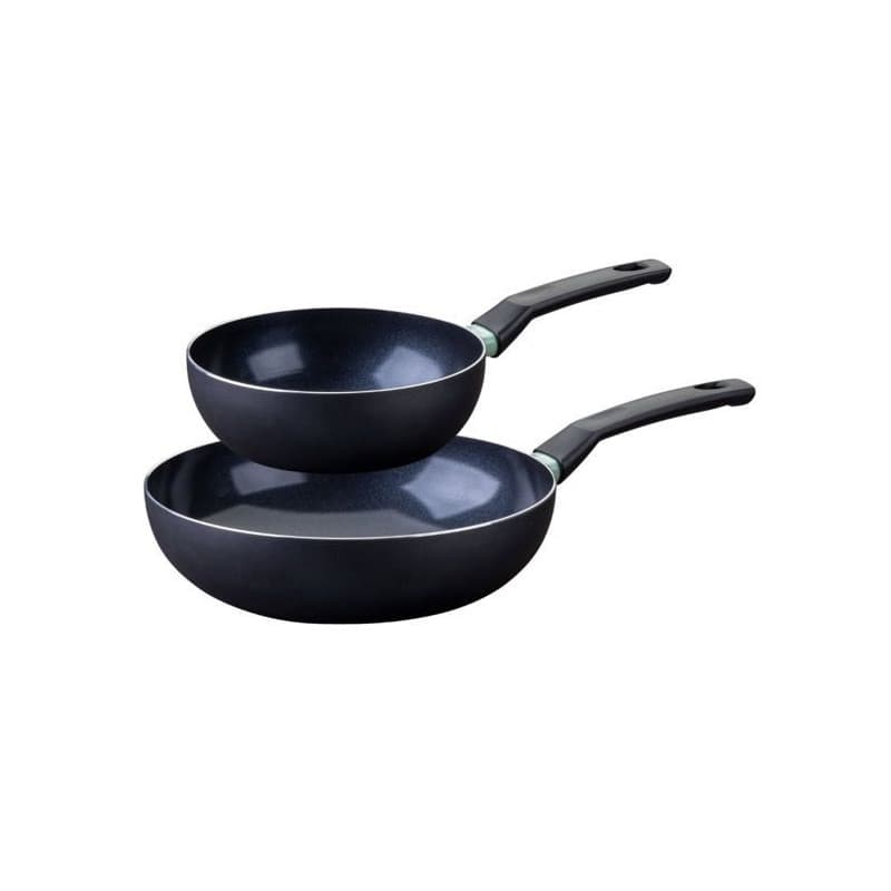 Ensemble de 2 woks - FACKELMANN - Brandao - 20 et 28 cm - Image 1