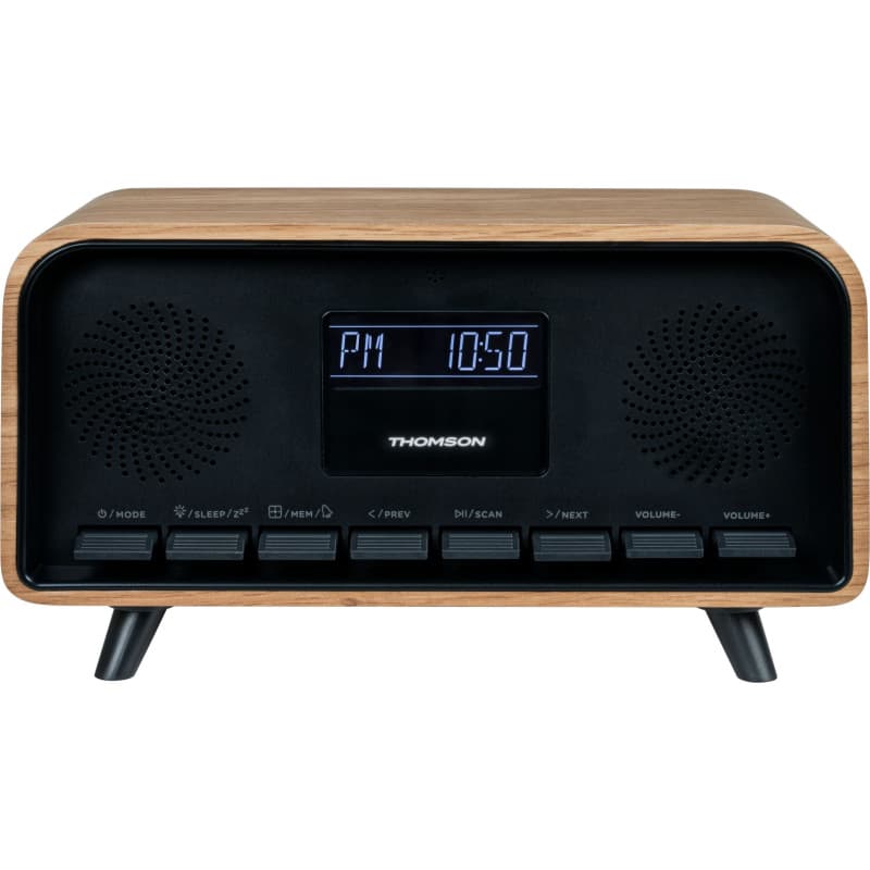 Radio réveil - THOMSON - Bluetooth - DAB - Gamme Vintage Cosy - Image 1