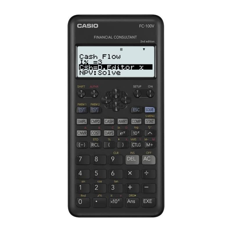 Calculatrice Casio FC-100V - Image 1
