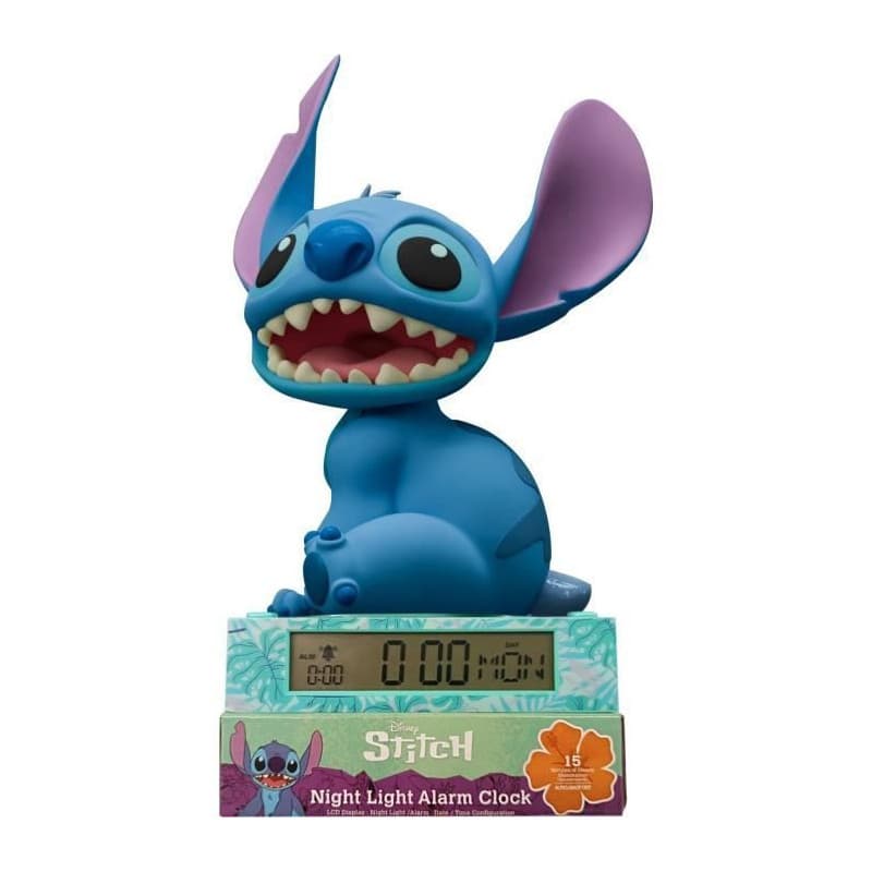 Réveil figurine 3D Stitch - KIDS LICENSING - LAS3055 - Image 1