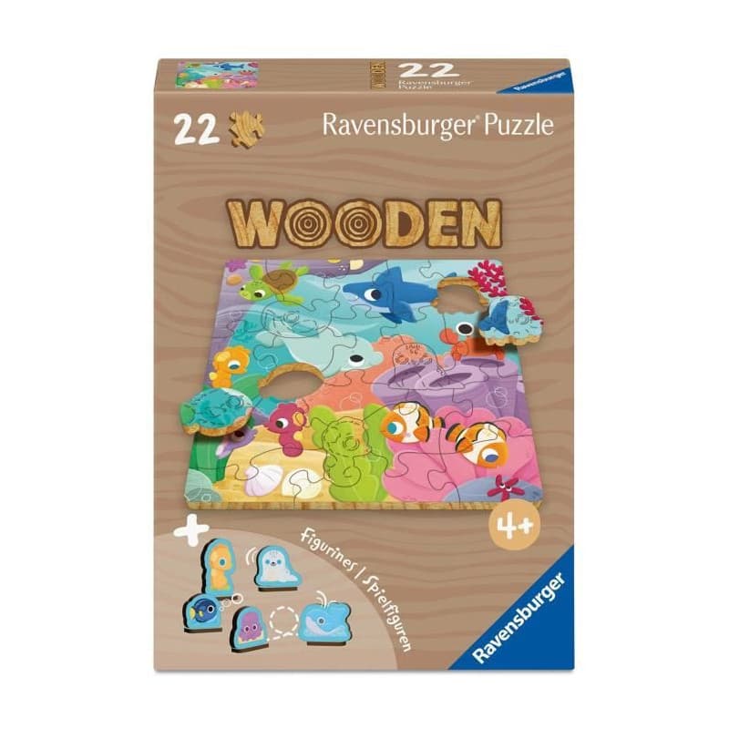 Monde sous-marin - Puzzle bois - Image 1