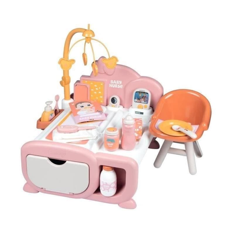SMOBY - Baby Nurse - Nurserie cocoon 3 en 1 - des 3 ans - Image 1