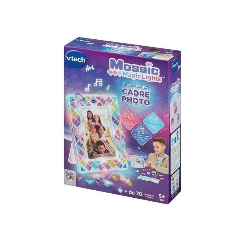 VTECH - MOSAIC MAGIC LIGHTS- CADRE PHOTO - Multicolore - Image 1
