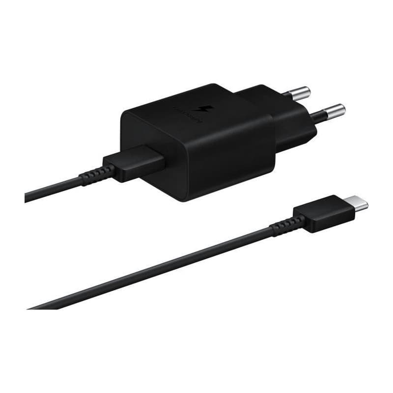 Samsung EP-T1510XBEGEU chargeur d'appareils mobiles Universel Noir Secteur Charge rapide Intérieure - Image 1