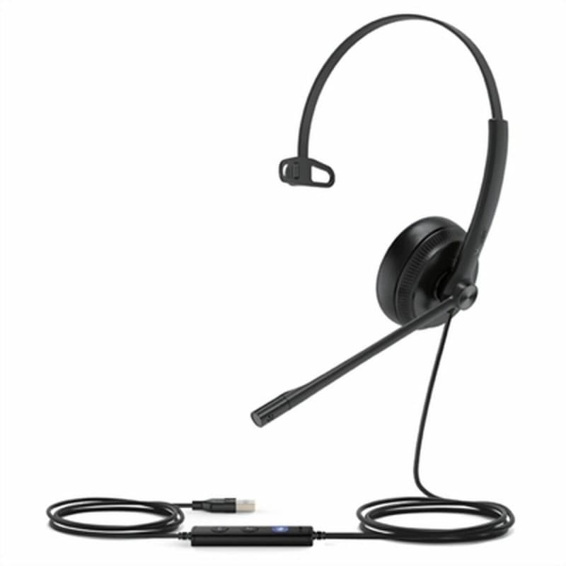 Yealink UH34 Lite Casque Avec fil Arceau Bureau/Centre d'appels Noir - Image 1