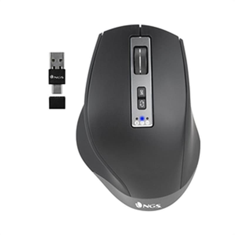 NGS BLUR-RB souris Droitier Bluetooth + USB Type-A 3200 DPI - Image 1