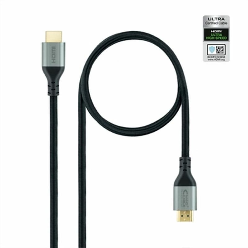 NanoCâble 10.15.8101 câble HDMI 1 m HDMI Type A (Standard) Noir - Image 1