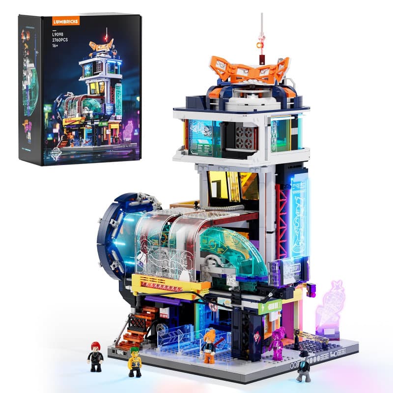 Lumibricks Cyberpunk Kit de construction flottant - Image 1