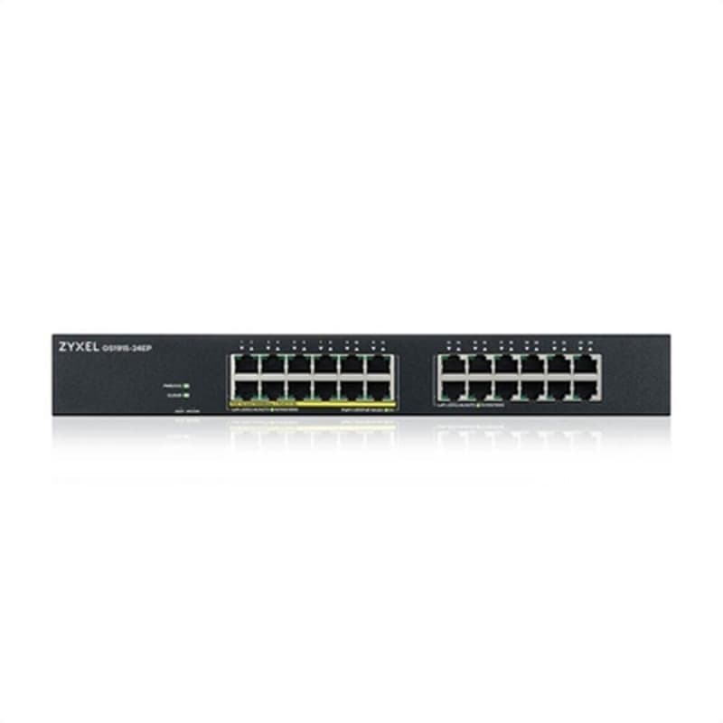 Zyxel GS1915-24EP Géré L2 Gigabit Ethernet (10/100/1000) Connexion Ethernet, supportant l'alimentation via ce port (PoE) 1U Noir - Image 1