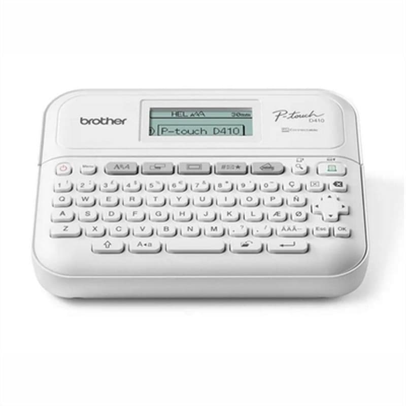 Brother PT-D410 imprimante pour étiquettes Transfert thermique 180 x 180 DPI 20 mm/sec Avec fil TZe Qwerty - Image 1