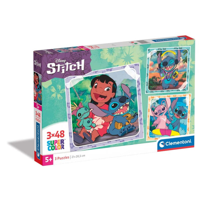3x48 pièces - Stitch - Image 1
