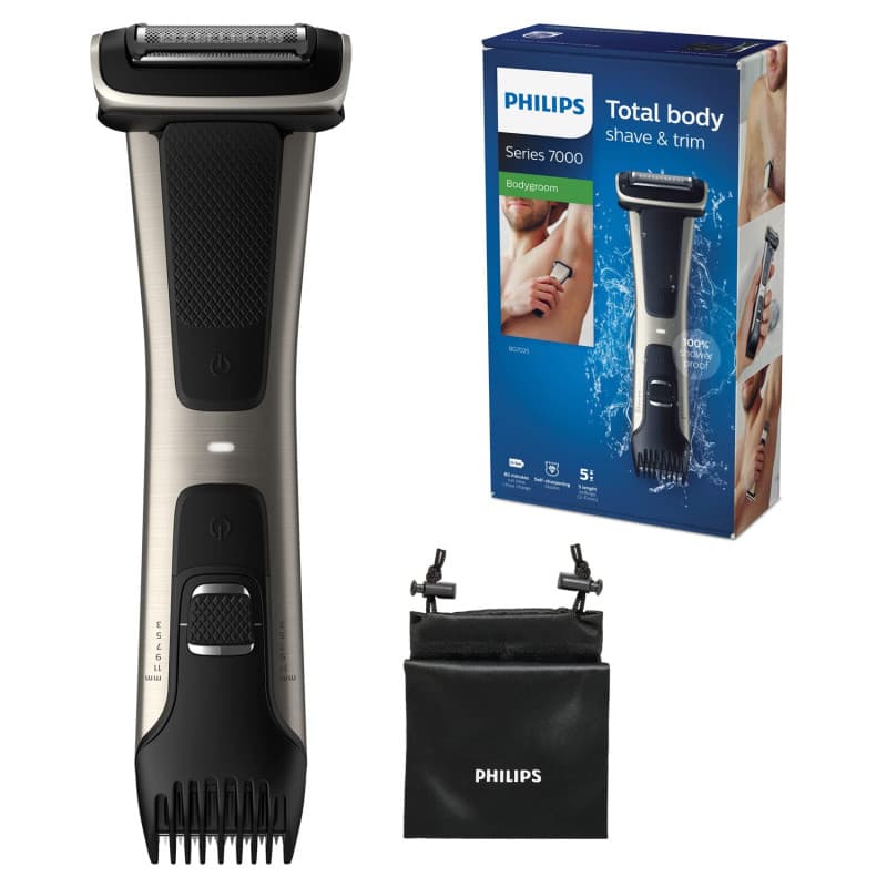 Philips 7000 series Bodygroom Series 7000 BG7025/15 Tondeuse corps étanche - Image 1