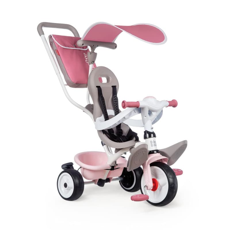 Tricycle Smoby Baby Balade Plus 3-en-1 Rose (68 x 52 x 101 cm) - Image 1