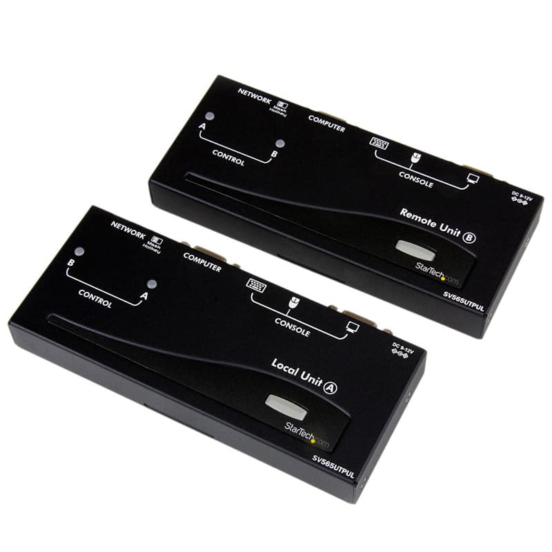 Startech.com Extendeur Prolongateur de Console KVM de 300m sur Cat5 avec VGA et USB - Image 1