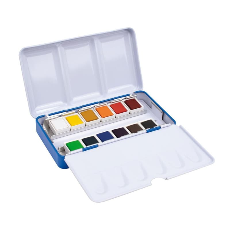 Set de peintures aquarelle Milan Godet étui métallique - Image 1