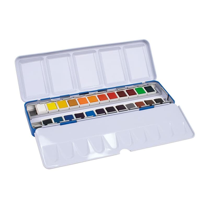 Set de peintures aquarelle Milan Godet étui métallique - Image 1