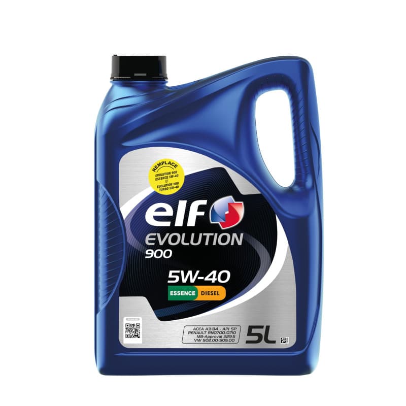 Huile de moteur Elf EVOLUTION 900 5W40 5 L 5W40 - Image 1