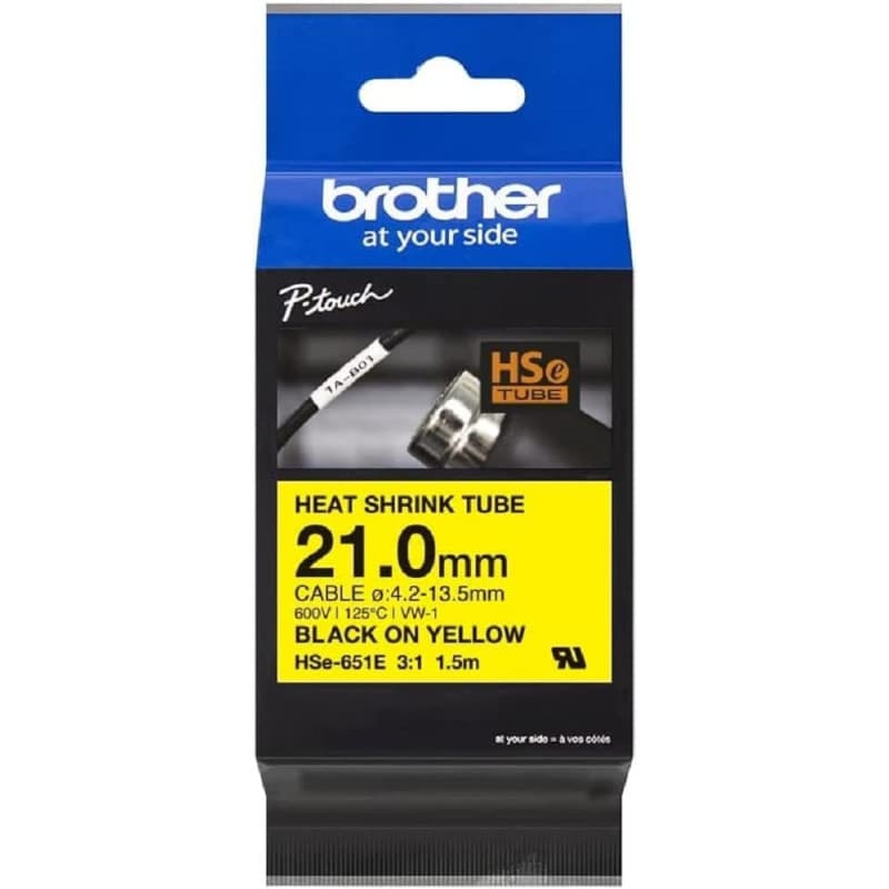 Brother HSE-651E ruban d'étiquette - Image 1