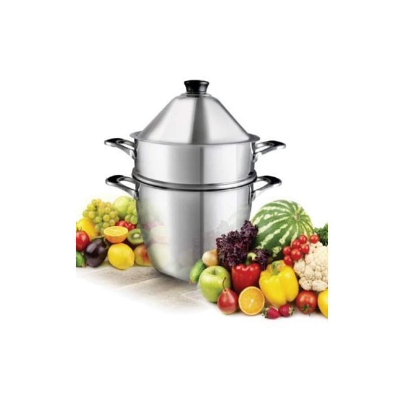 Vapok Cuit Vapeur Douce Inox 18/10, Gris - Image 1