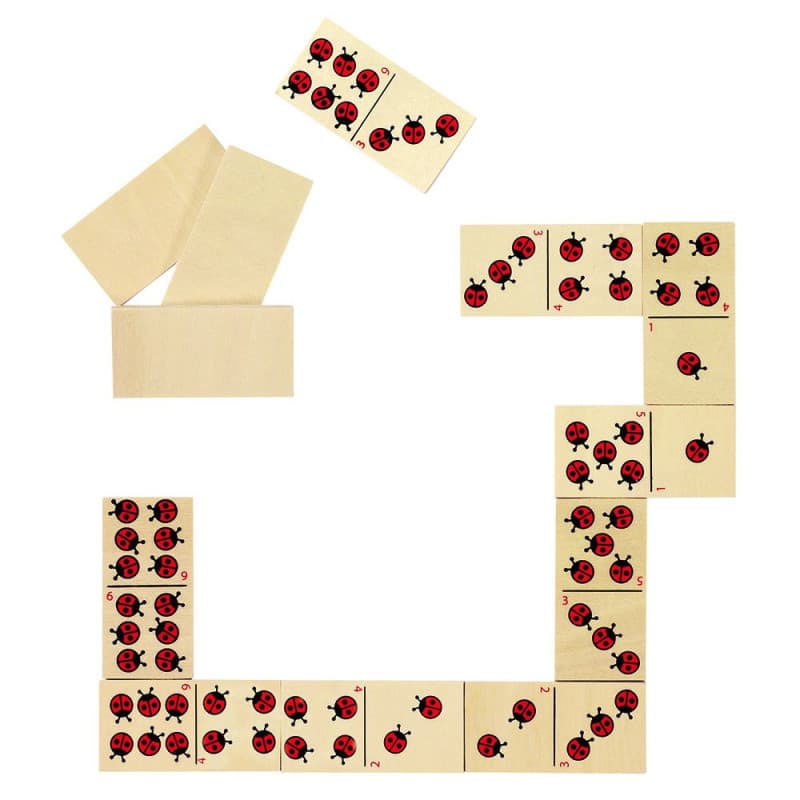 Goki - 2041392 - Jeu De Connaissance - Dominos Coccinelle - Image 1