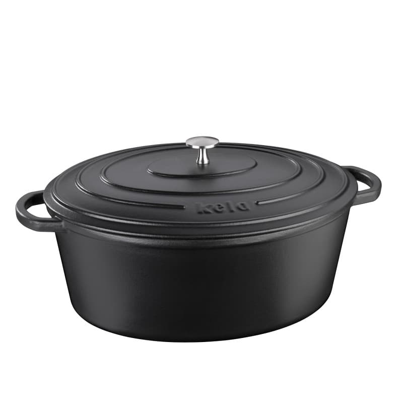 Kela Rôtissoire en fonte Calido, rouge, 6 litres - Image 1