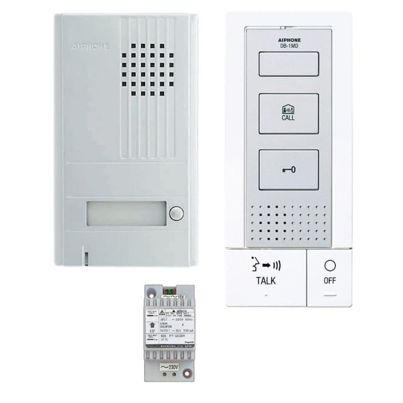 Kit portier Audio 2 Fil Mains Libres - Image 1