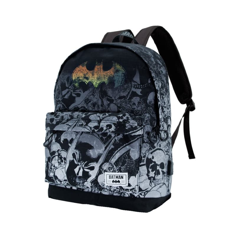 DC Comics Batman Skulls-Sac à dos HS 1.3, Noir - Image 1