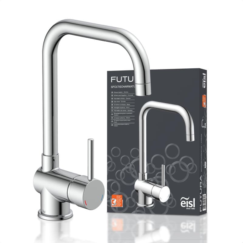 Eisl NI182GACR Futura Robinet d'évier de cuisine - Image 1