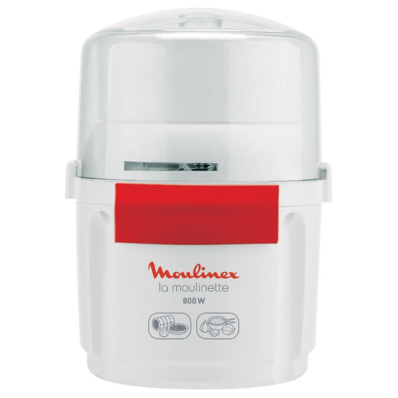 Moulinex AD560120 hachoir électrique 0,25 L 800 W Blanc, Rouge - Image 1