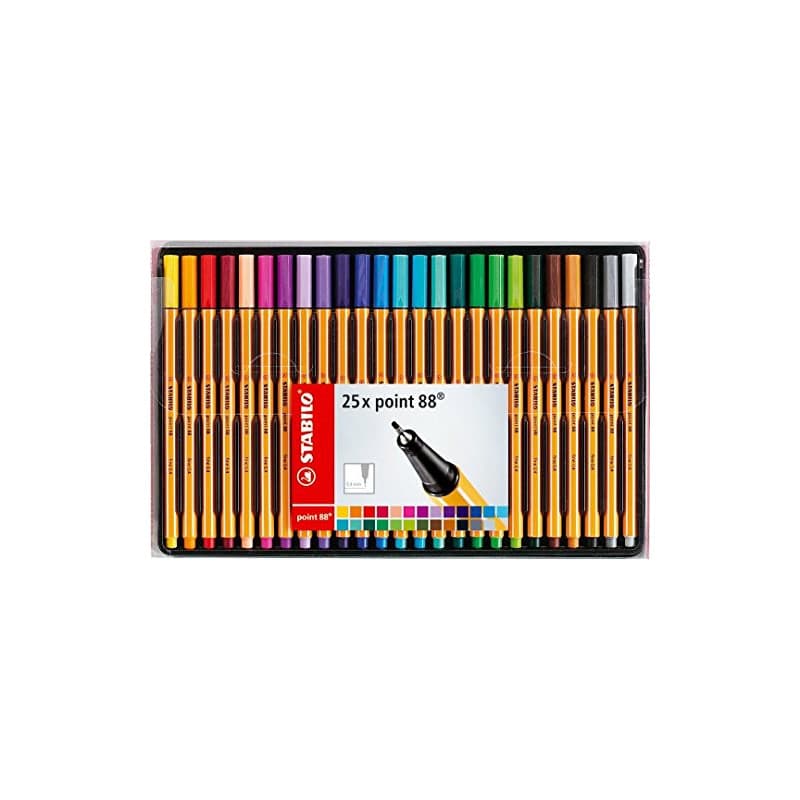 STABILO point 88 Lot de 25 stylos fineliner - Image 1
