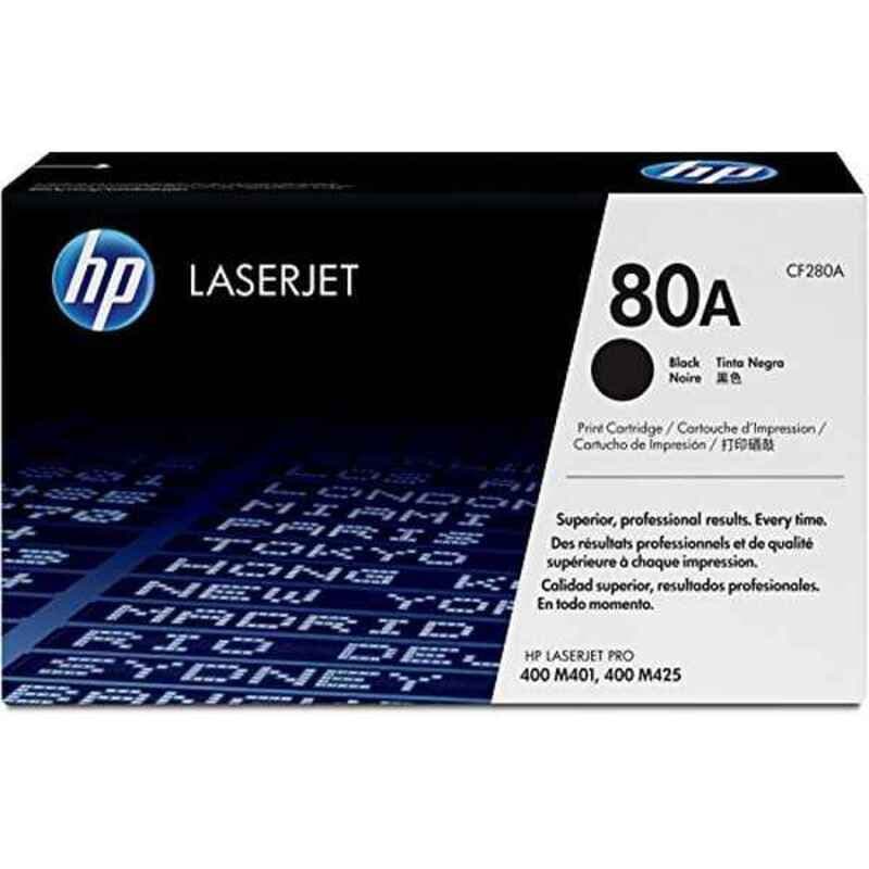 HP 80A toner LaserJet noir authentique - Image 1