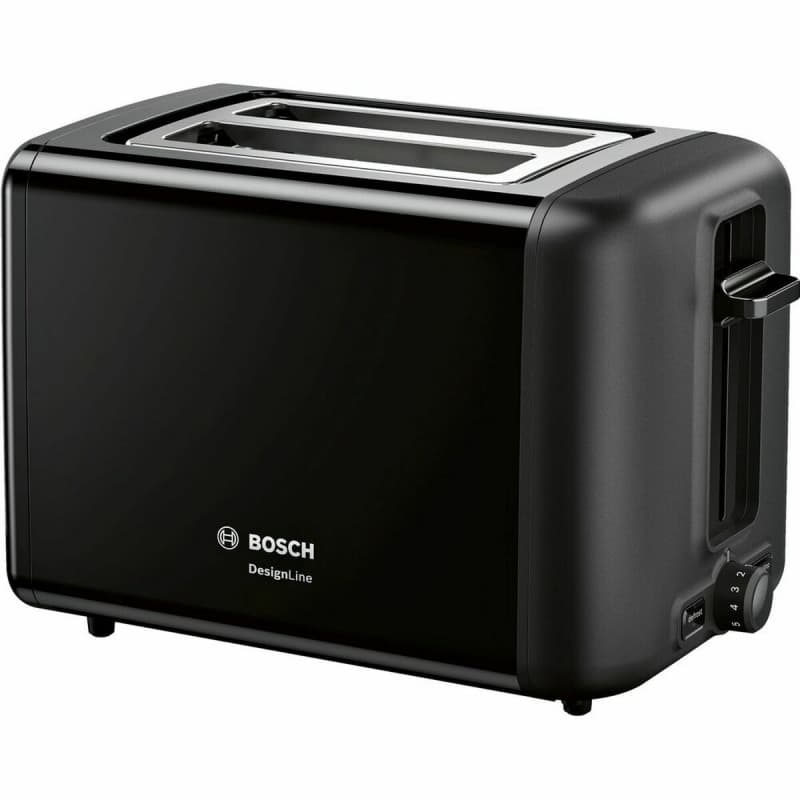 Bosch TAT3P423 grille-pain 2 part(s) 970 W Noir - Image 1