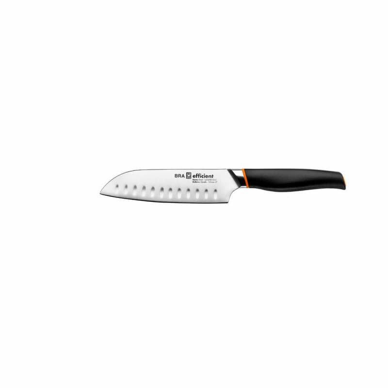 Couteau Santoku BRA A198003 Noir Gris Acier inoxydable - Image 1