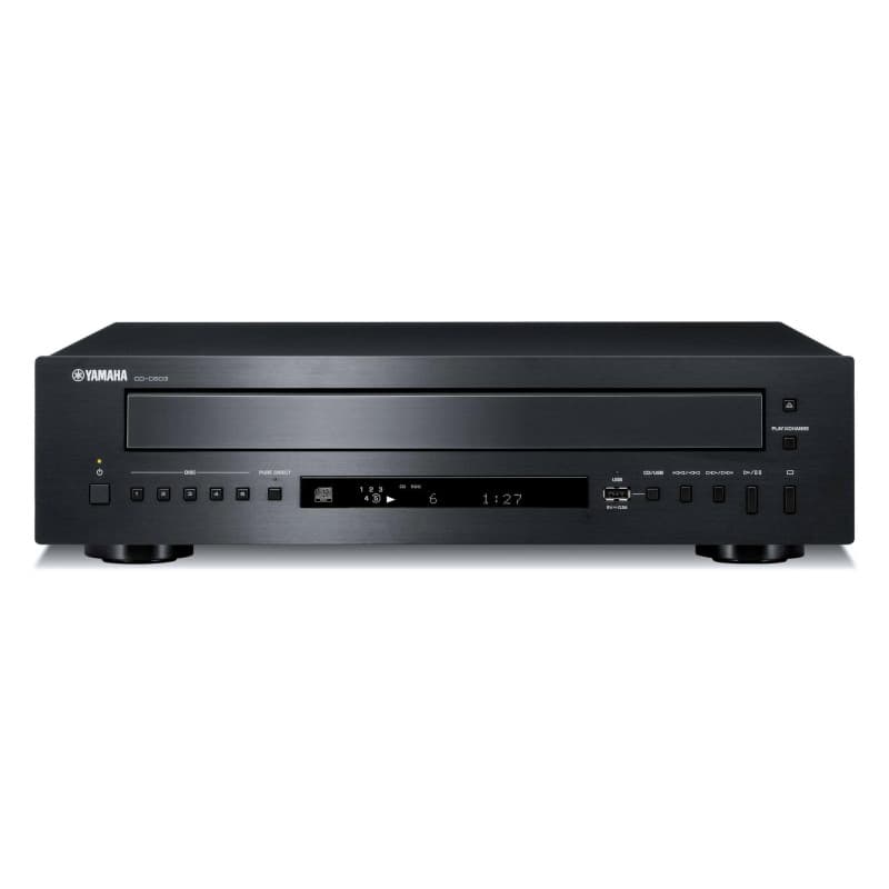 Yamaha CD-C603 Lecteur 5 CD mp3 wma USB Noir - Image 1