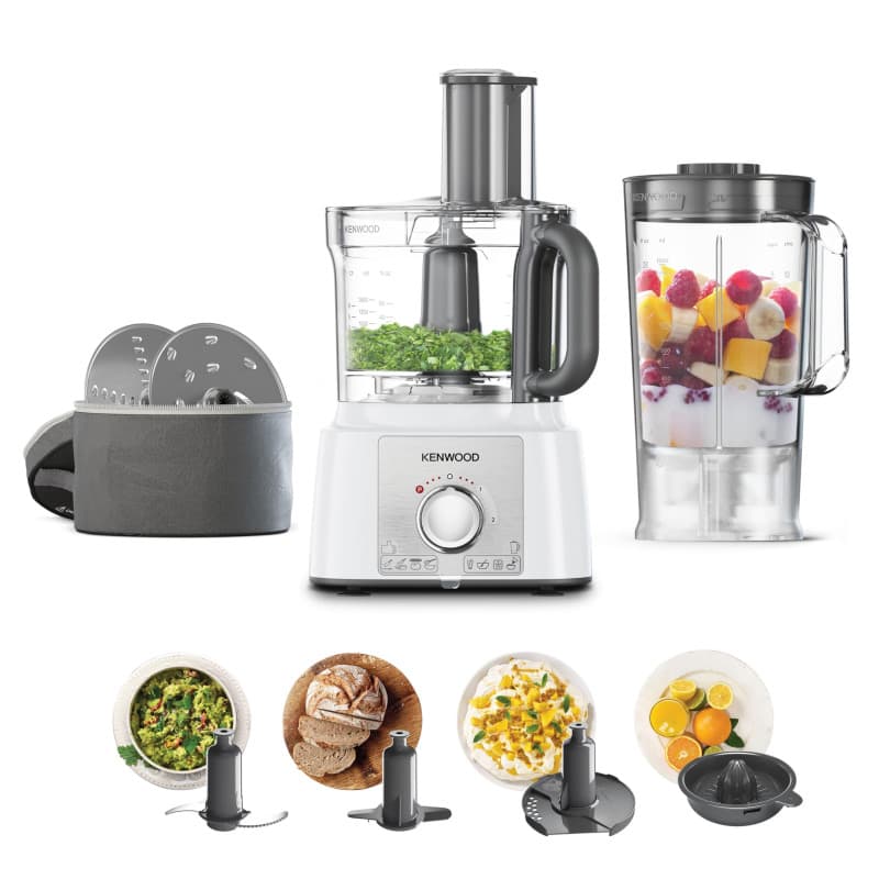 Robot cucina Kenwood FDP65450WH, Blanc - Image 1