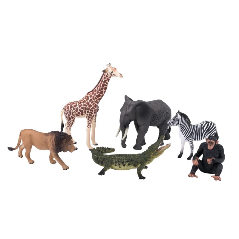 Mojo Wildlife Wilde Dieren Safari Speelset, 6dlg. - 380026 - Image 1