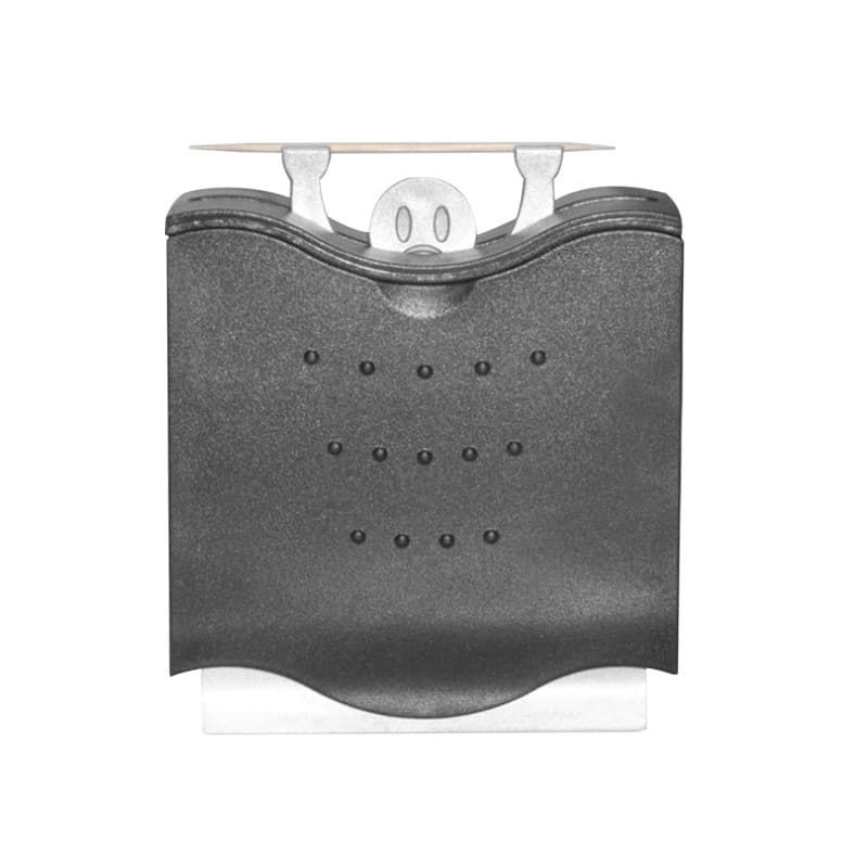 SLEEKEE Bote cure-dents automatique de 6,5 cm, Noir - Image 1