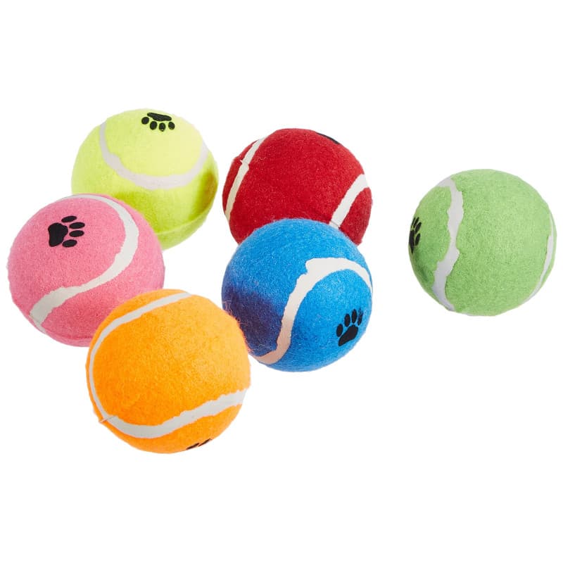 Sharples N Grant Lot de 6 balles de Tennis pour Chien - Image 1